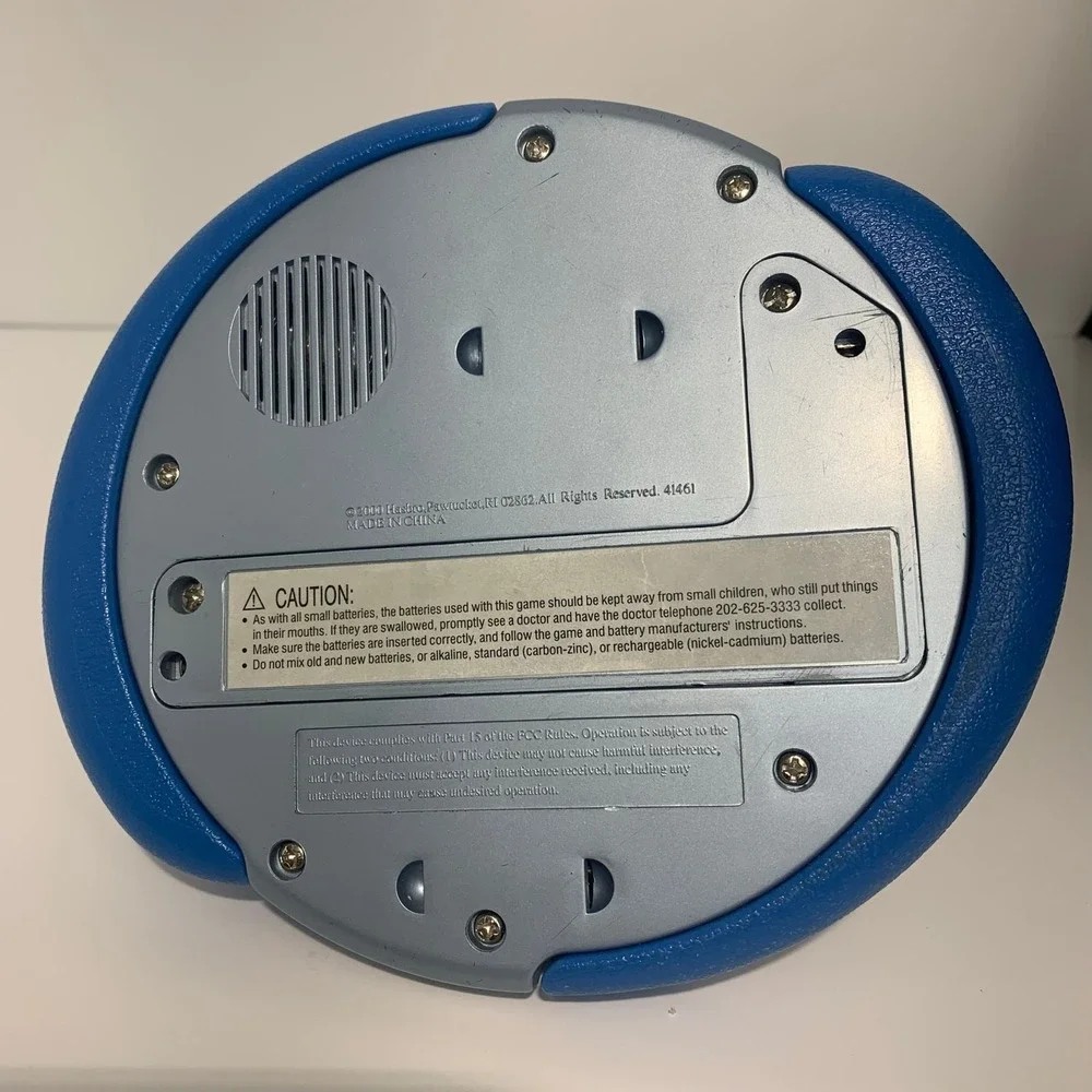 Hasbro Catch Phrase‎ Handheld Electronic Game Blue Silver 2004 41461 Word Party